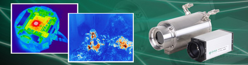 Infrared cameras in protection housing for industrial applications
